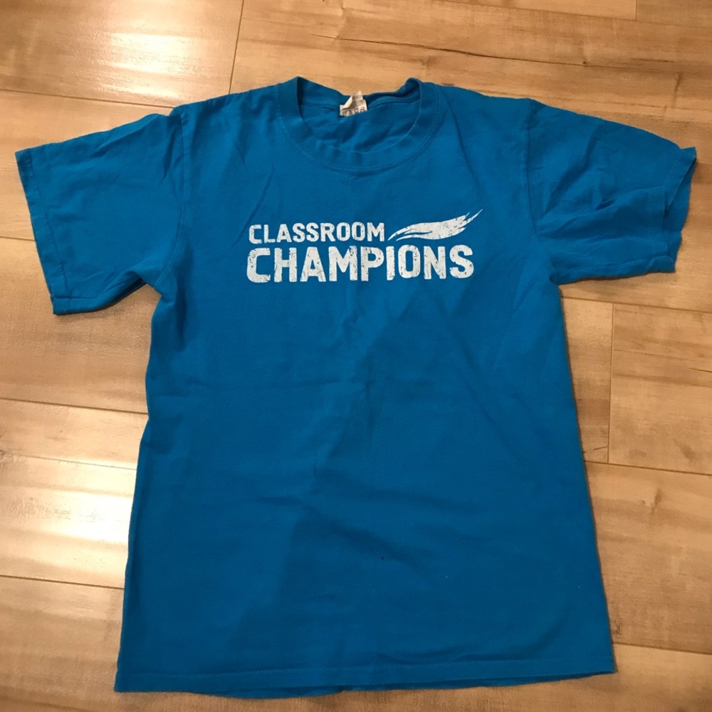 Blue Classroom Champions Tee